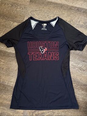 NFL Women's Navy and Black Performance Top